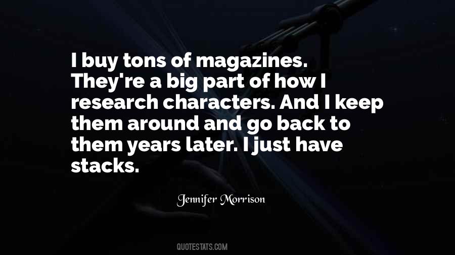 Jennifer Morrison Quotes #1260269