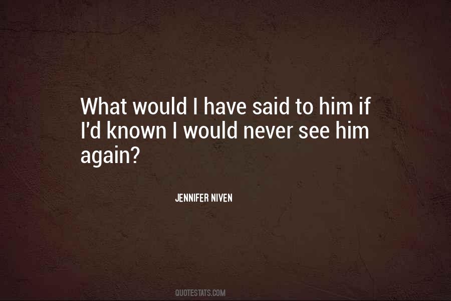 Jennifer Niven Quotes #287305