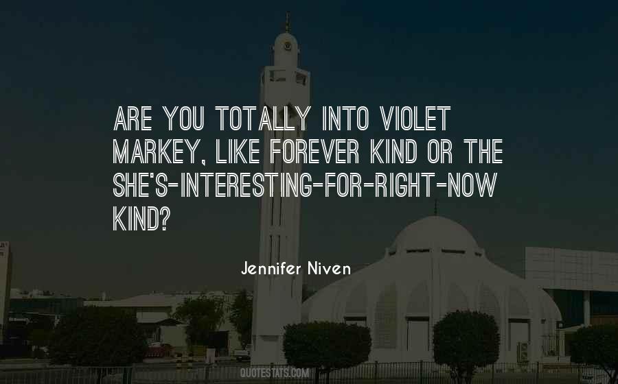 Jennifer Niven Quotes #378625