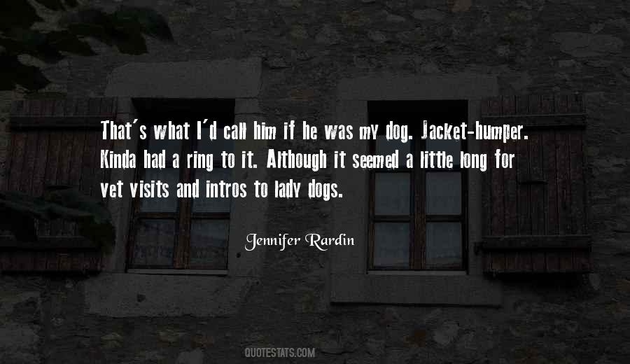 Jennifer Rardin Quotes #319414