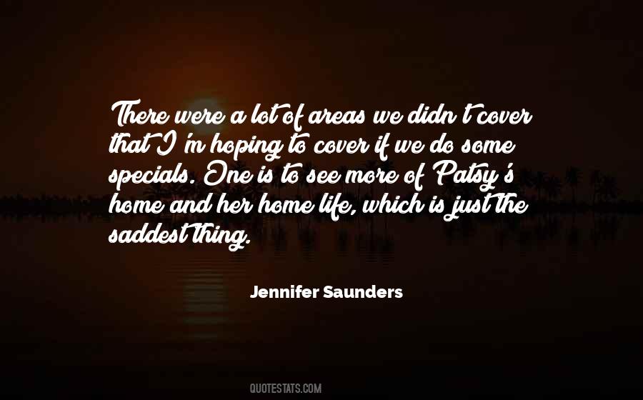 Jennifer Saunders Quotes #1204184
