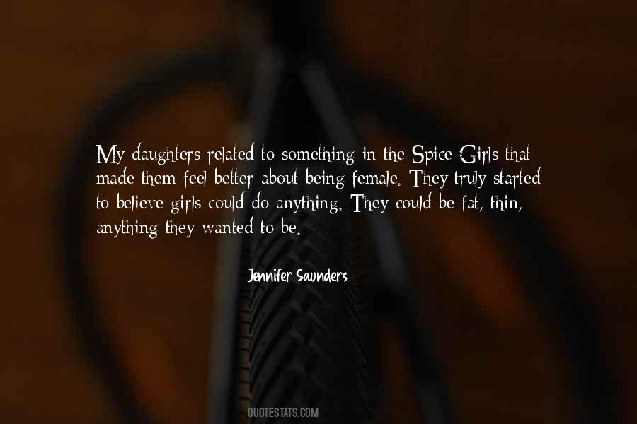 Jennifer Saunders Quotes #1486728