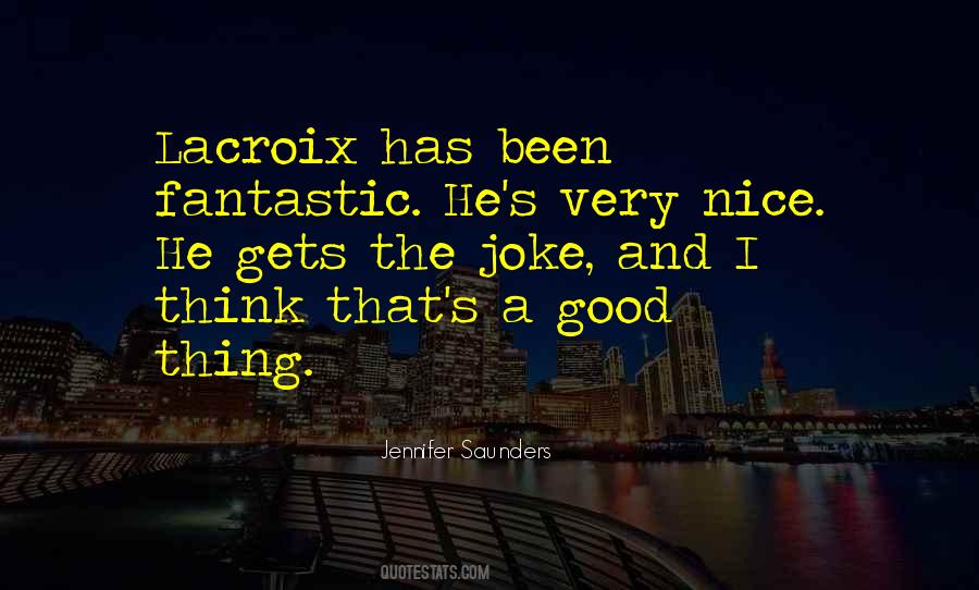 Jennifer Saunders Quotes #888665