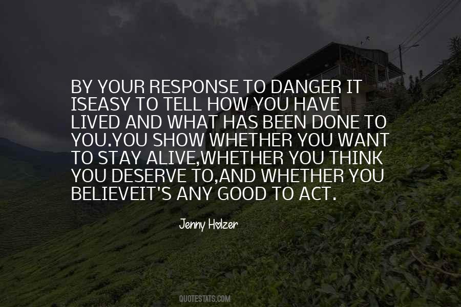 Jenny Holzer Quotes #353237