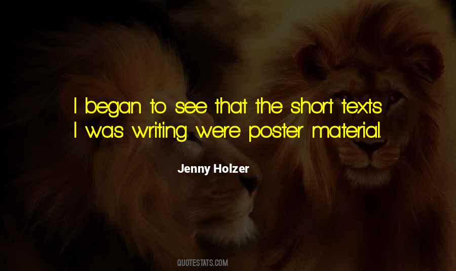 Jenny Holzer Quotes #53468