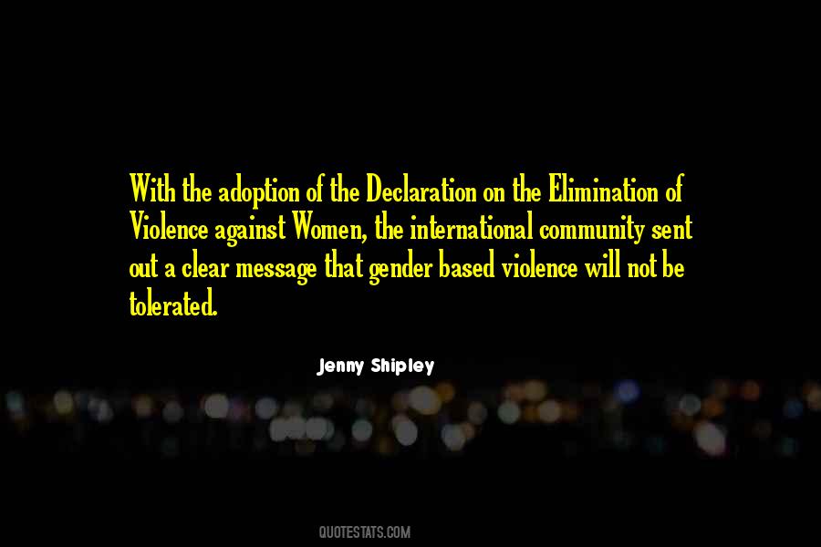 Jenny Shipley Quotes #1794034