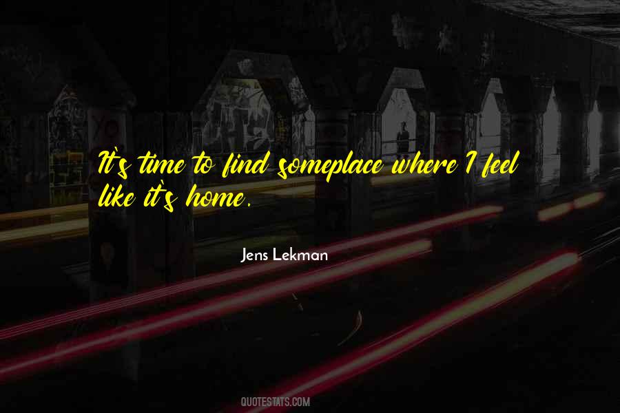 Jens Lekman Quotes #1536990
