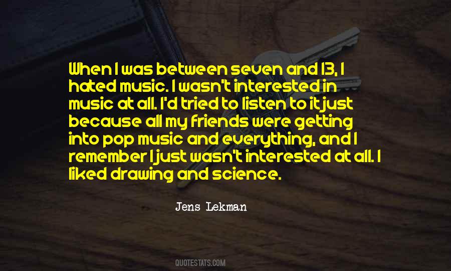 Jens Lekman Quotes #1812106