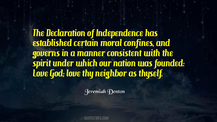 Jeremiah Denton Quotes #753615