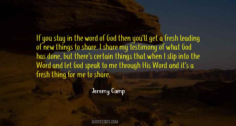 Jeremy Camp Quotes #664546