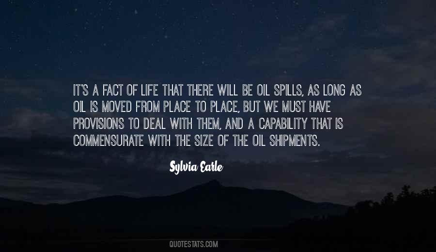 Quotes About Spills #1218697