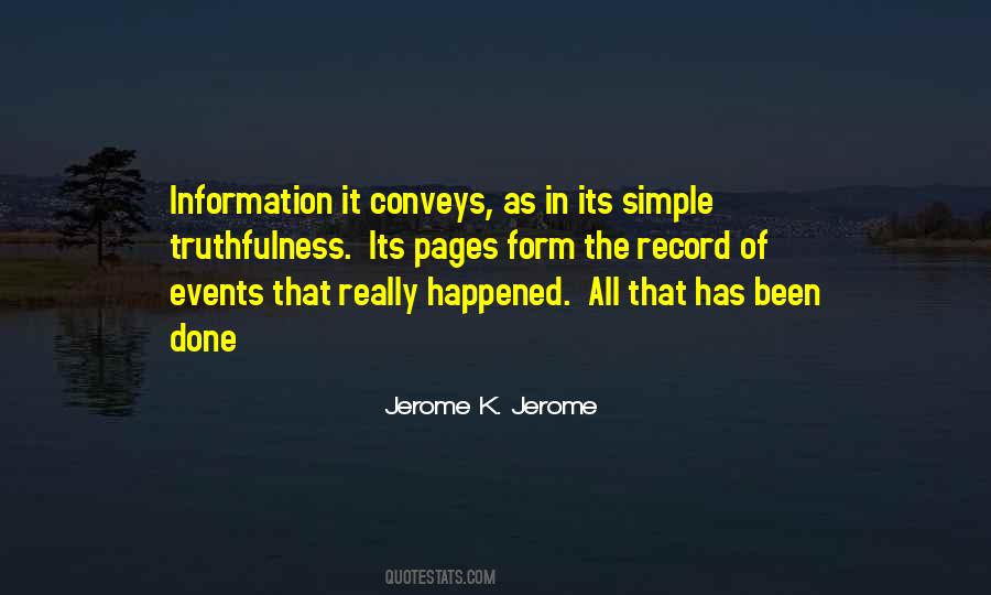 Jerome K Jerome Quotes #318211