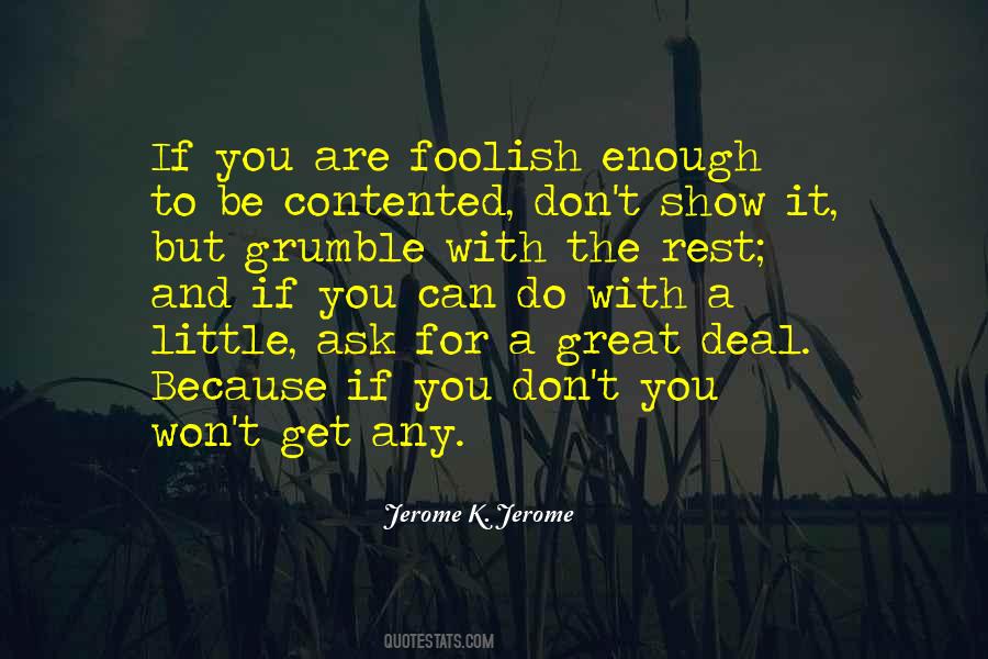 Jerome K Jerome Quotes #734495