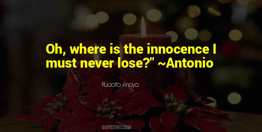 Quotes About Antonio #779610