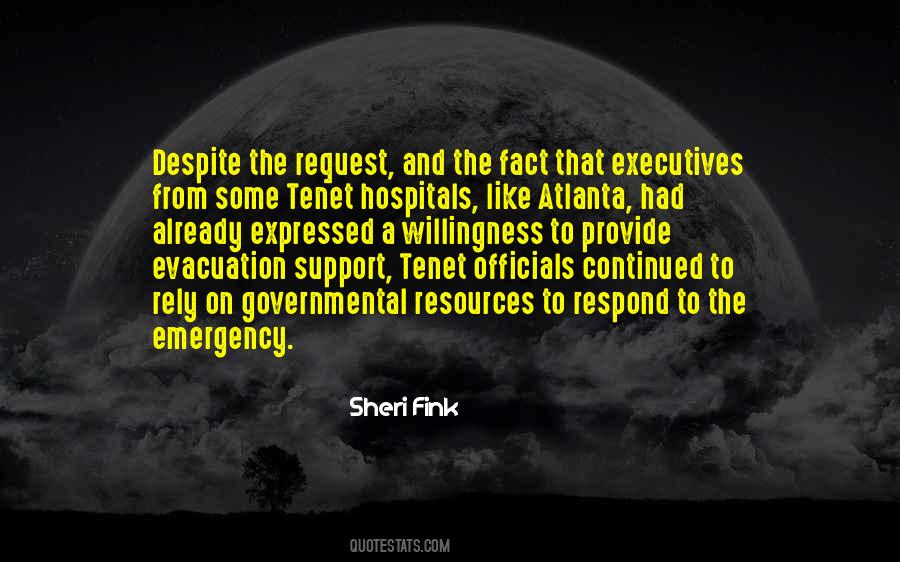 Quotes About Evacuation #132481