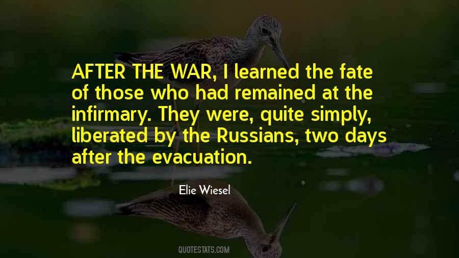 Quotes About Evacuation #431141