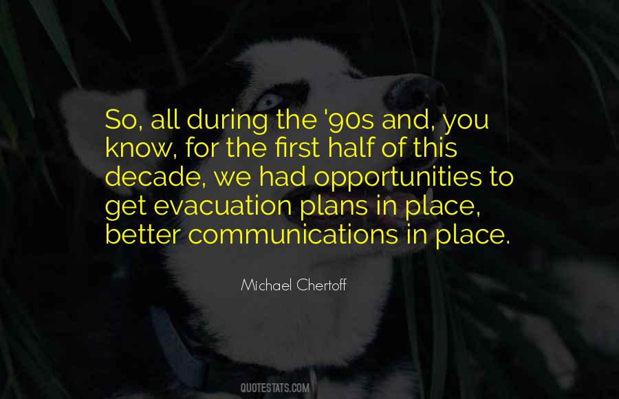 Quotes About Evacuation #677563