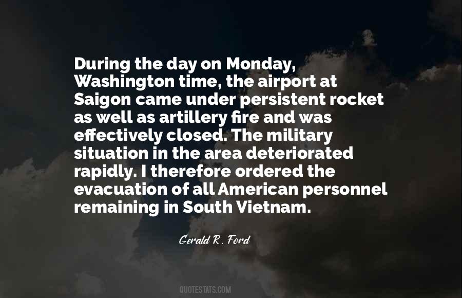 Quotes About Evacuation #79484