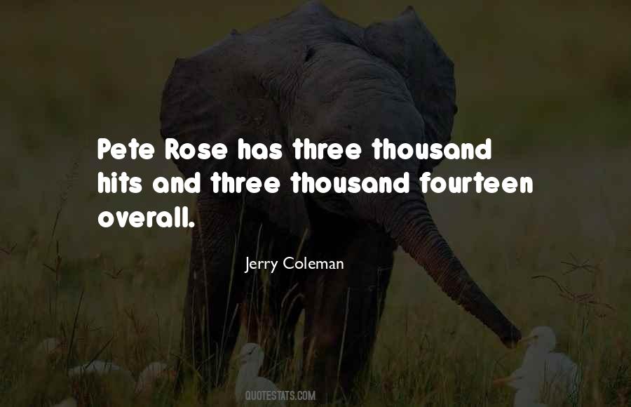 Jerry Coleman Quotes #950281