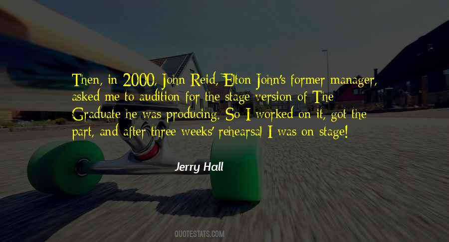Jerry Hall Quotes #678328