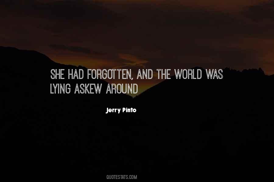 Jerry Pinto Quotes #899424