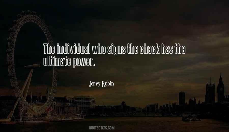 Jerry Rubin Quotes #1467661