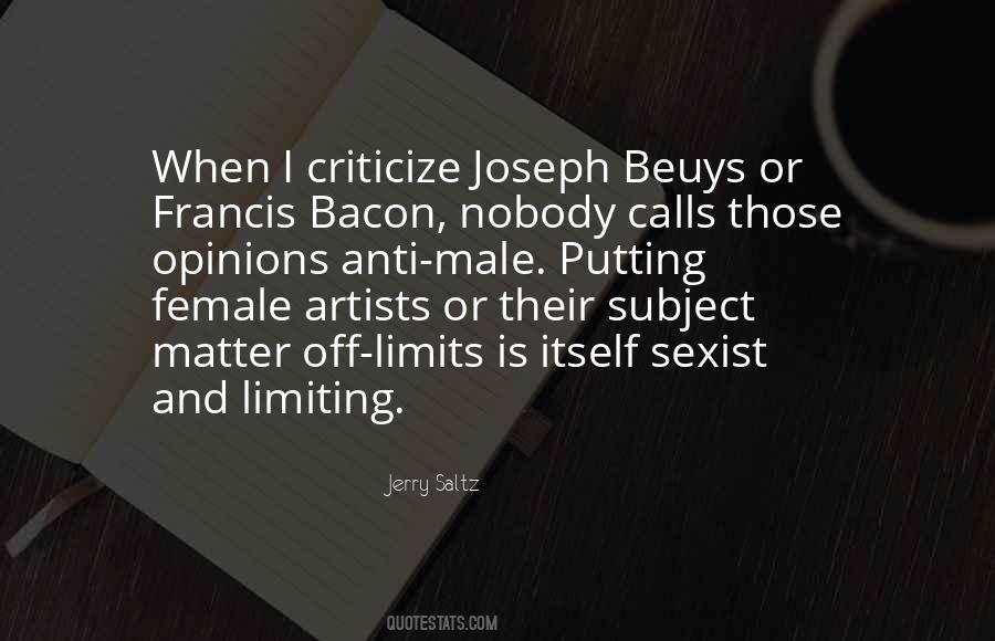 Jerry Saltz Quotes #752692