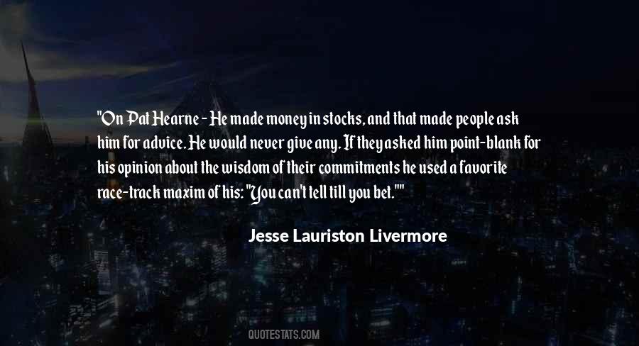 Jesse Livermore Quotes #1602637