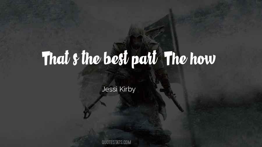 Jessi Kirby Quotes #1815675