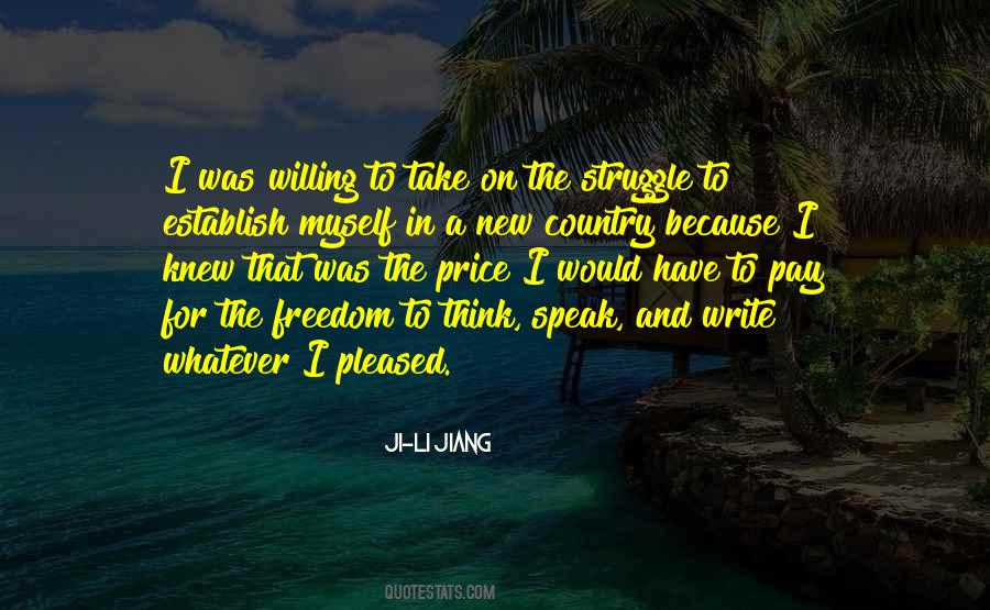 Ji Li Jiang Quotes #426883