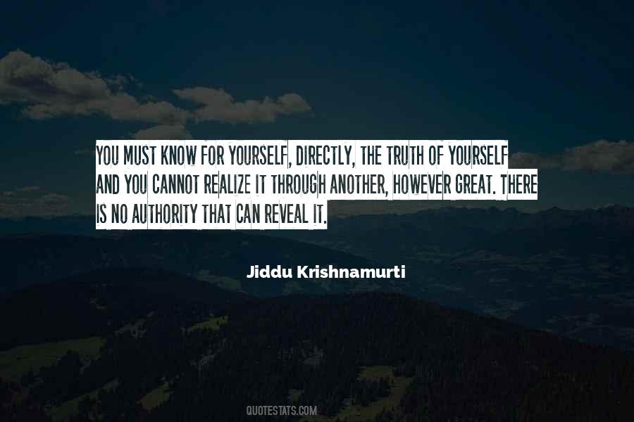 Jiddu Krishnamurti Quotes #246271