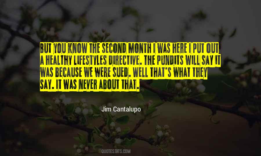 Jim Cantalupo Quotes #1652317