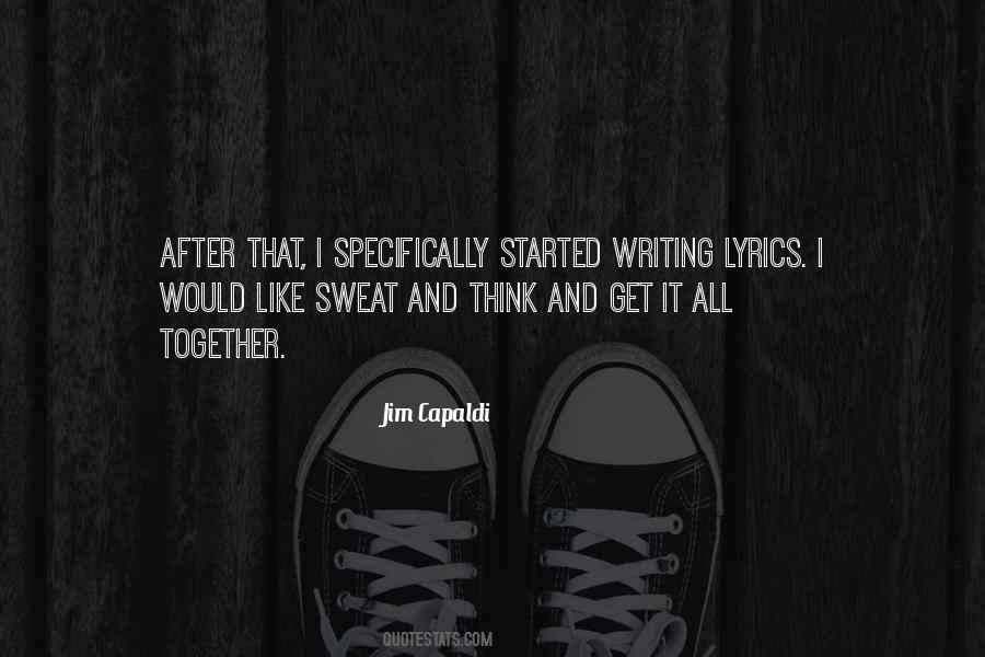 Jim Capaldi Quotes #989277