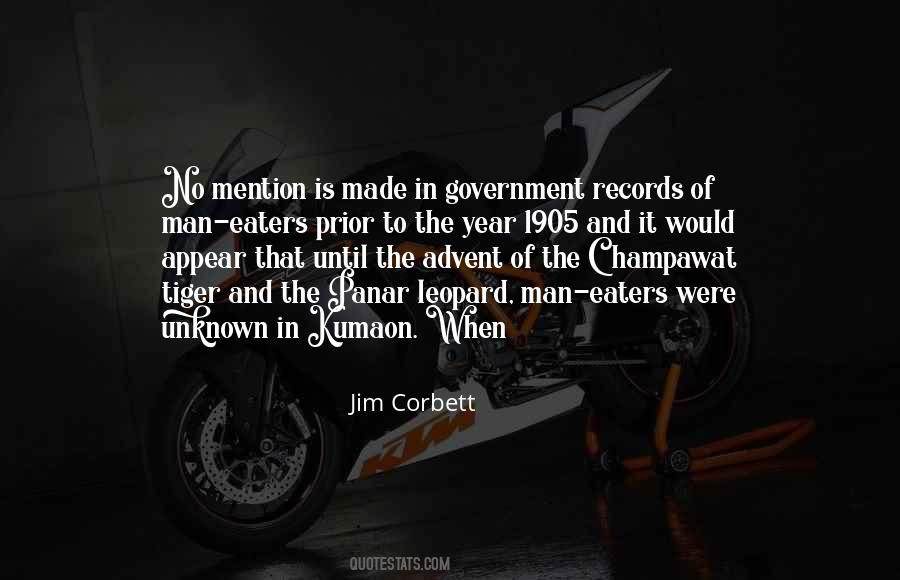 Jim Corbett Quotes #685312