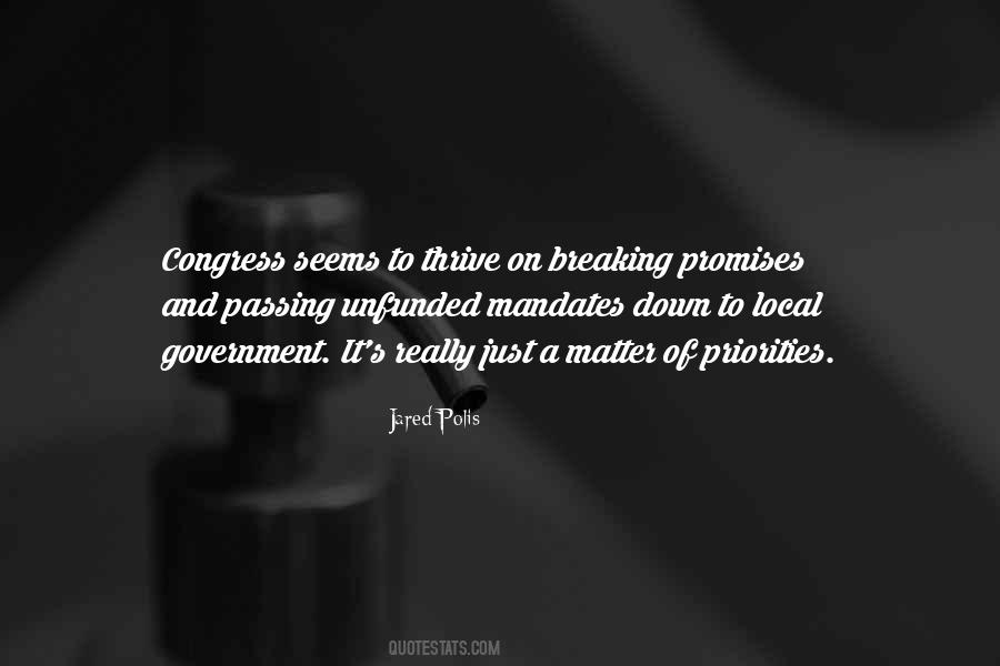 Quotes About Breaking The Promises #1620925
