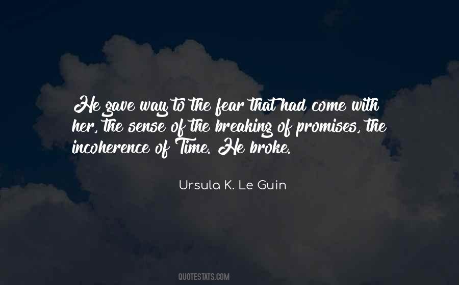 Quotes About Breaking The Promises #945697