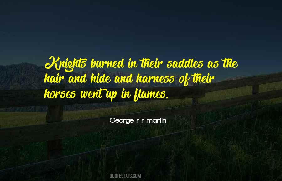 Quotes About Knights And Horses #1463743