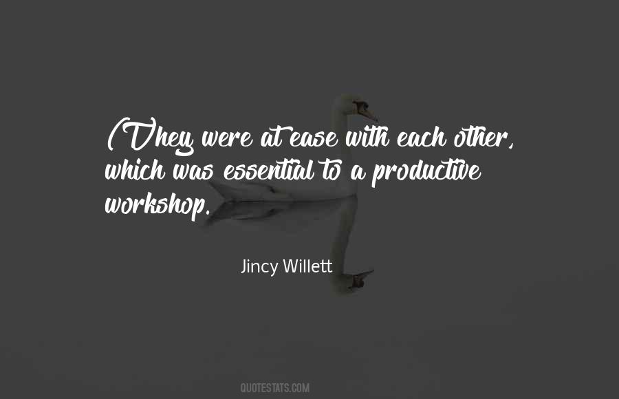 Jincy Willett Quotes #1843014