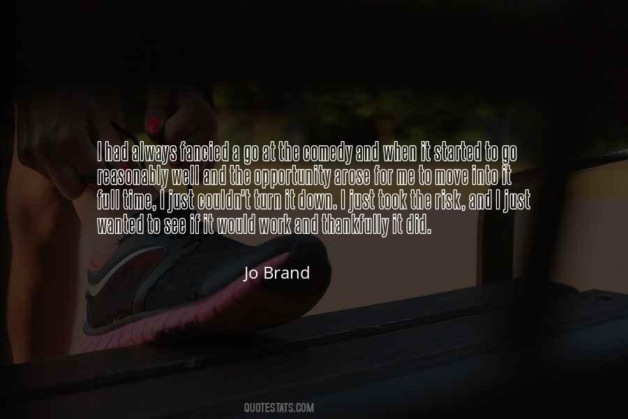 Jo Brand Quotes #613894