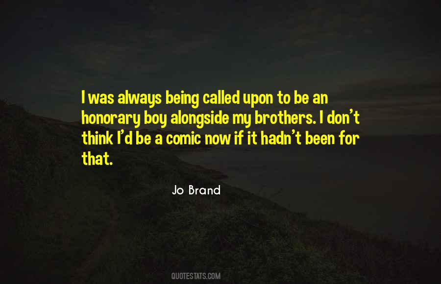 Jo Brand Quotes #6691