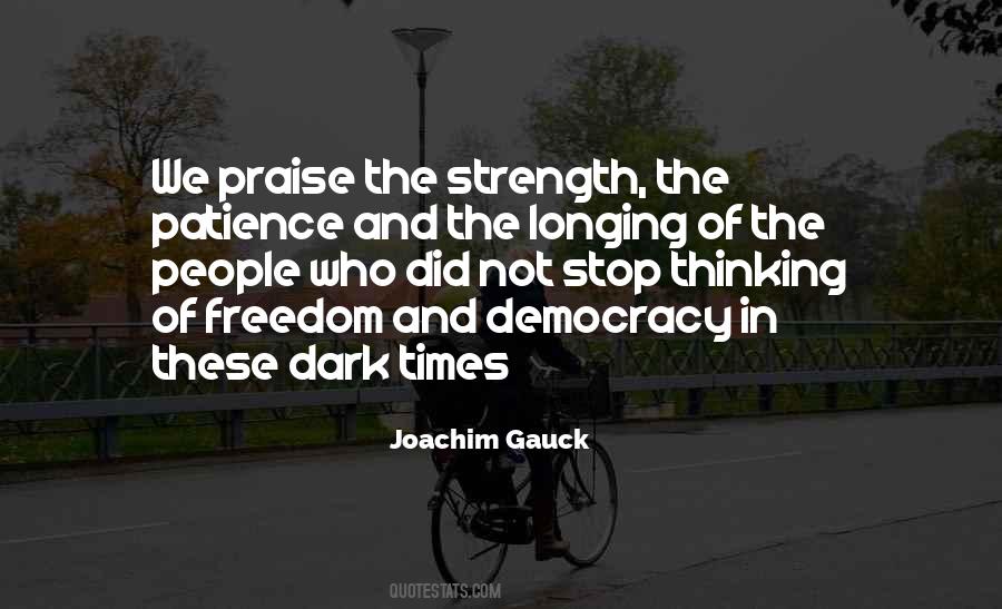 Joachim Gauck Quotes #277316