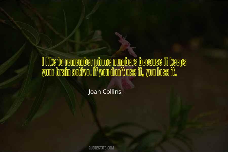 Joan Collins Quotes #263034