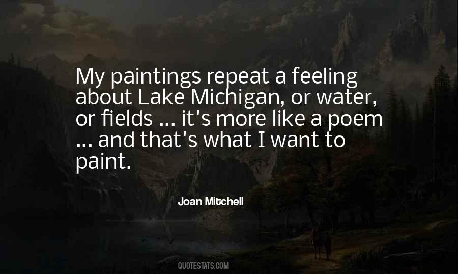 Joan Mitchell Quotes #1626754