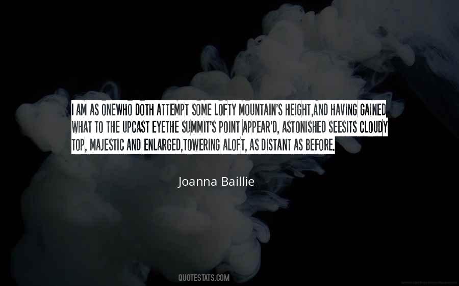 Joanna Baillie Quotes #65640