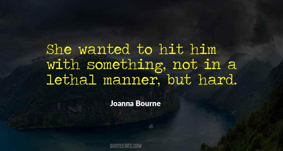 Joanna Bourne Quotes #1437139