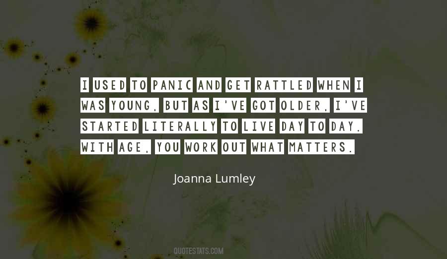 Joanna Lumley Quotes #679393