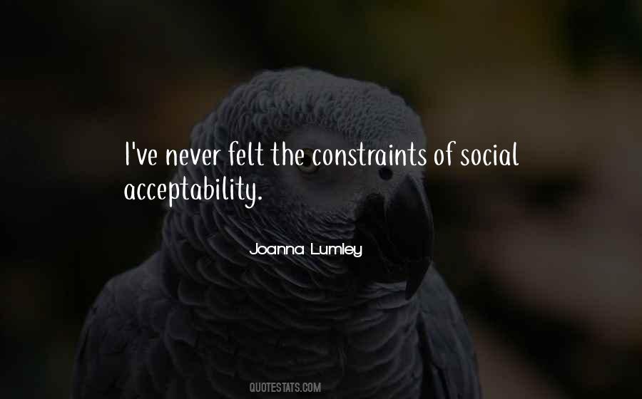 Joanna Lumley Quotes #898141