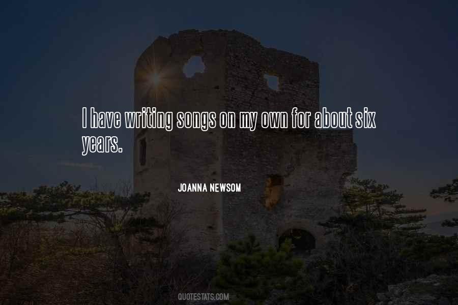 Joanna Newsom Quotes #1496471