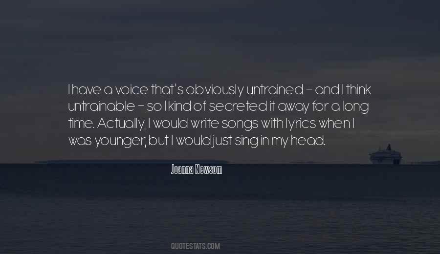 Joanna Newsom Quotes #372555