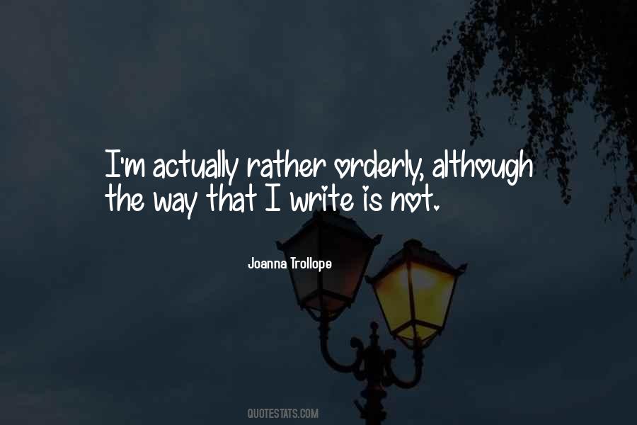 Joanna Trollope Quotes #1512385